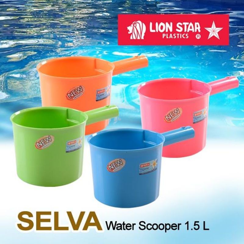 gayung mandi. gayung Lion Star.