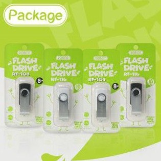 FLASHDISK USB 2.0 ROBOT RF108 Storage 8GB Rotatable U-Disk