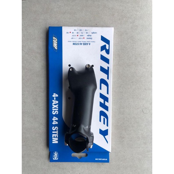 Stem Ritchey Comp 4-Axis 100mm Black alloy