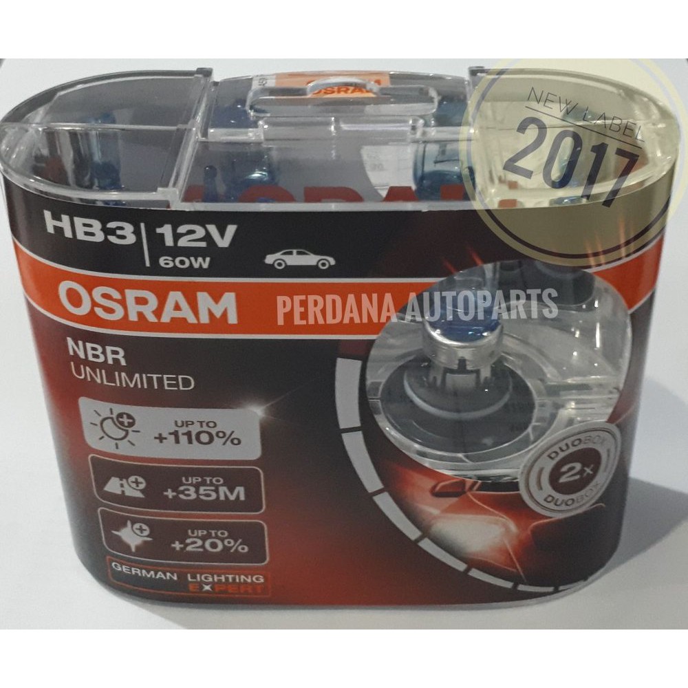 Lampu Jauh New CRV 2007on - Osram HB3 NBR Unlimited oke