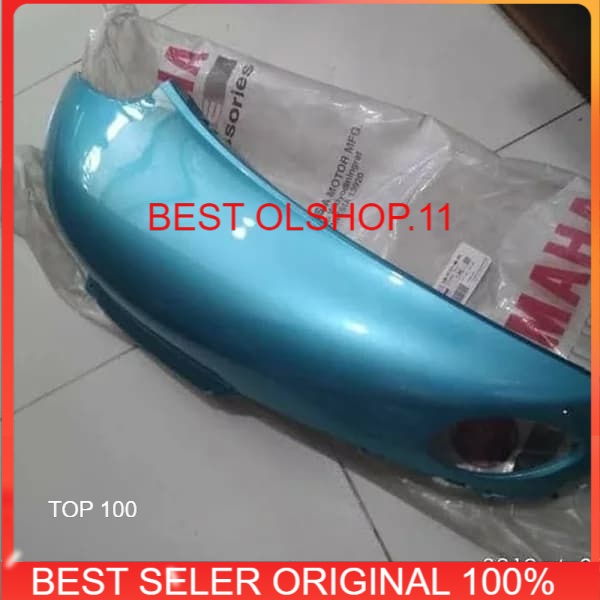 Cover body kanan yamaha Fino Karbu original Hijau