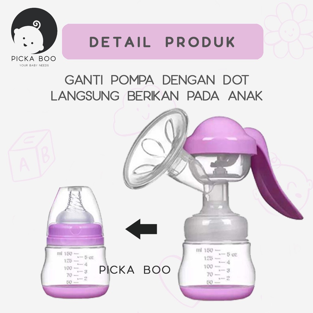 PICKA BOO Pompa Asi Manual Breast Pump