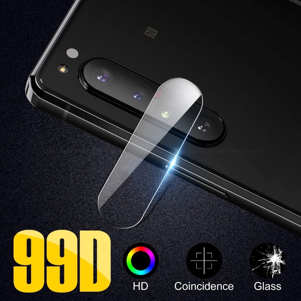 Tempered Glass 9H Pelindung Lensa Kamera Belakang Sony Xperia 1 IV / Full Cover Anti Gores