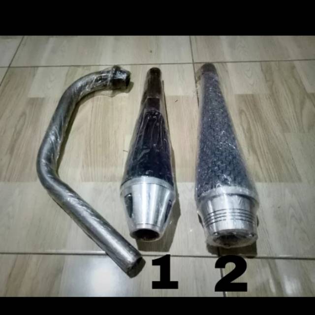 knalpot japstyle - knalpot costume japstyle - cb - gl - tiger - megapro