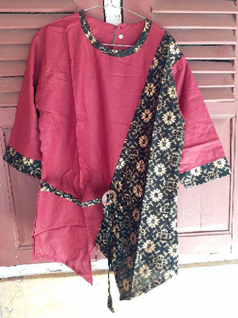 Maura Couple - Sania Ruffle Batik Couple Ori  Ndoro Jowi Dnt Garasi Termurah  Shopee - Couple Reno