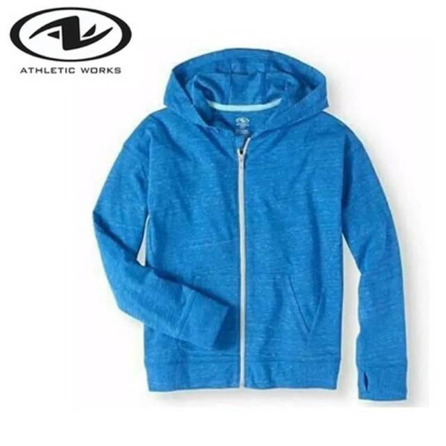 Jaket hoodie anak cowok cewek bahan  kaos  adem branded  
