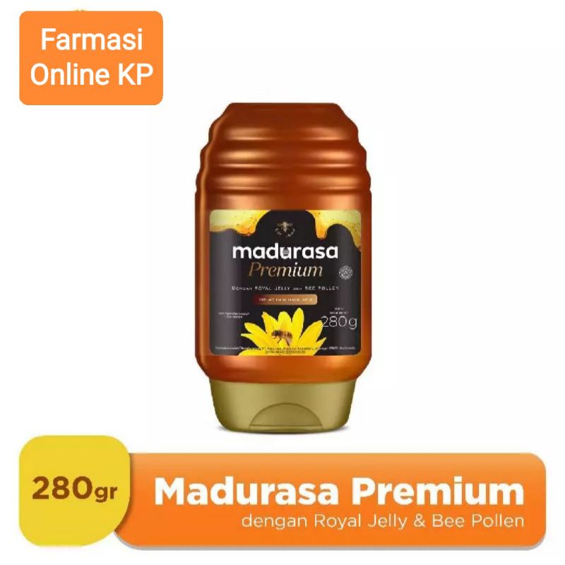 

Madurasa Premium 280 gr Madu Royal Jelly Bee Polen Murah COD