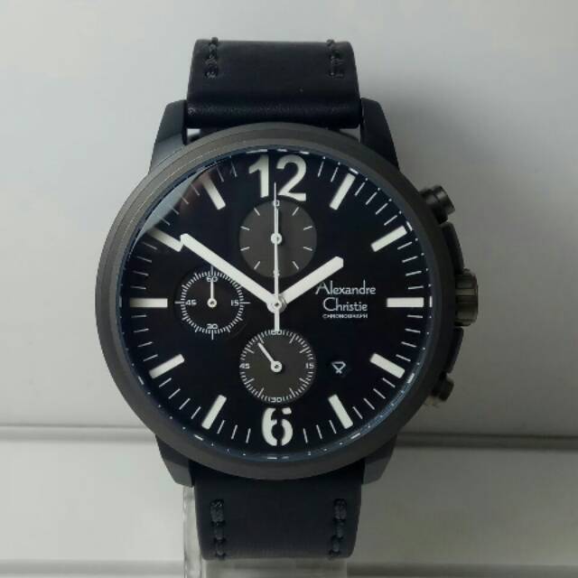 Jam Tangan Alexandre Christie ac6267 black