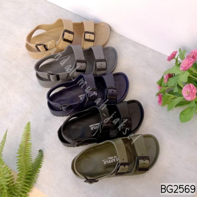 Sandal Sepatu Jelly Unisex Anti Slip Ringan RedApple Original ~BG2569