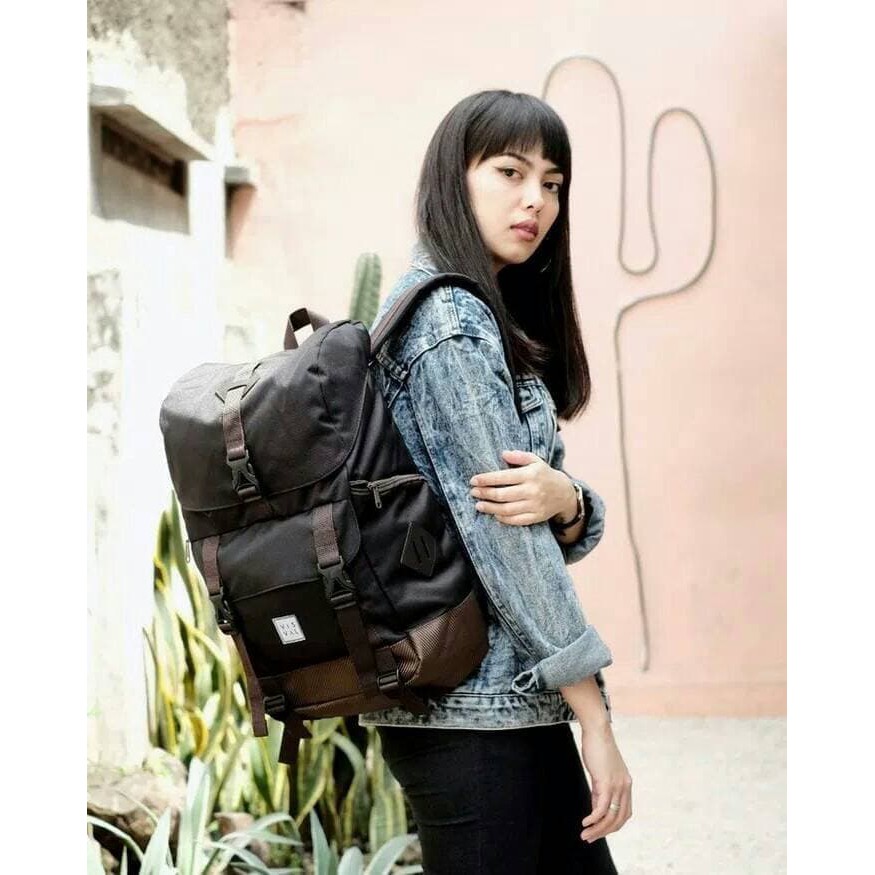 Tas Ransel Backpack Visval Metro Gendong Rucksack Punggung Laptop Ori
