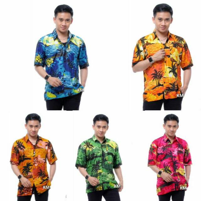  BAJU  MOTIF PANTAI  KAOS  KERAH PANTAI  Shopee Indonesia