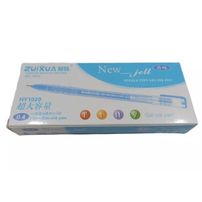 

PRODUK TREND Zuixua Pulpen Gel / PEN GEL New Jell Pulpen 0.4mm ISI 12 ☄ 877