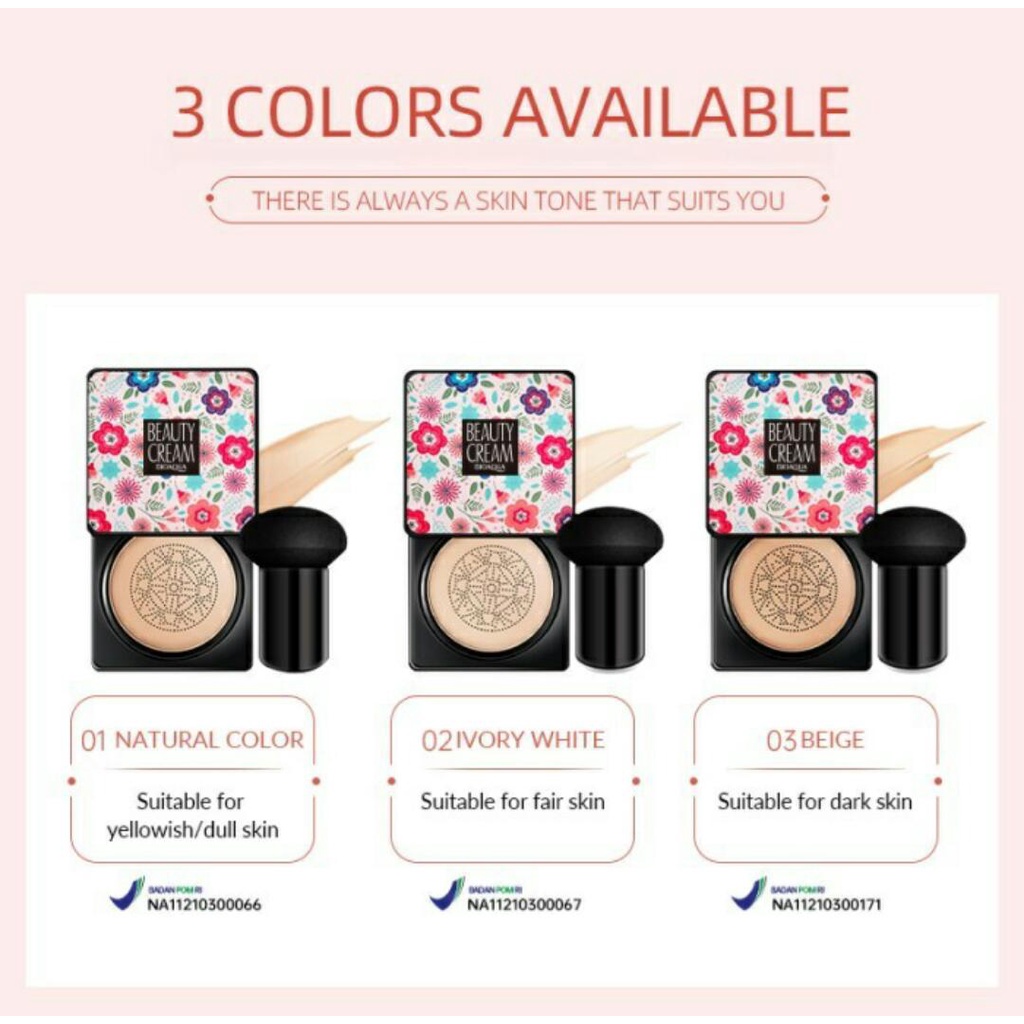 [BPOM] BIOAQUA Beauty Cream / Bioaqua BB Cream / Bioaqua BB Cushion / Cushion Bioaqua / BB Cream Bioaqua