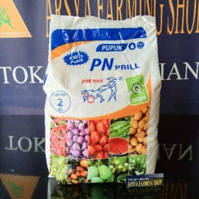  Pupuk KNO3  Putih PN 13 0 45 Pak Tani 2 Kg Shopee Indonesia