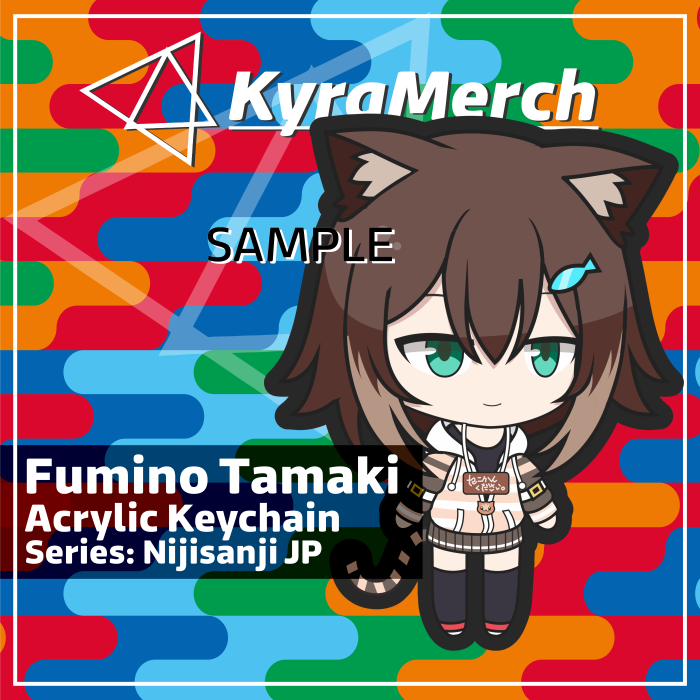 Keychain Nijisanji Japan Fumino Tamaki
 | KyraMerch Anime Fanmerch Dealer