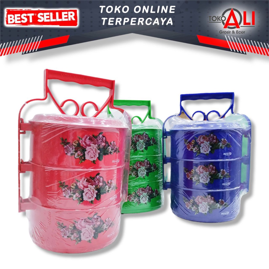 RANTANG PLASTIK 3 SUSUN