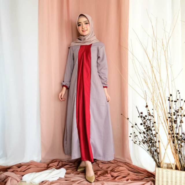 Gamis terusan wanita Milea Dress~