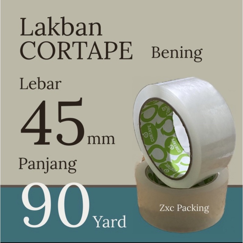 

CORTAPE Lakban 45MM x 90 YARD BENING 45 mm y setara daimaru 2 INCH