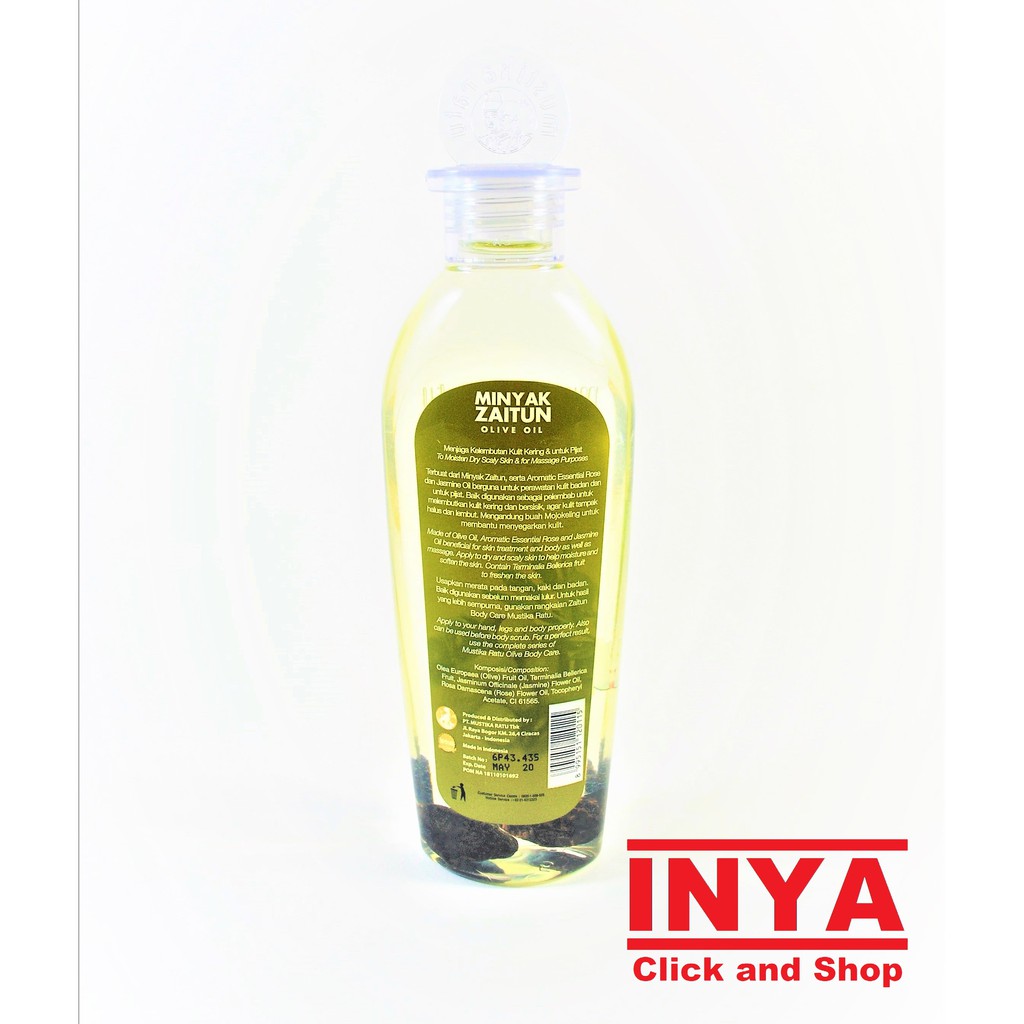MINYAK ZAITUN MUSTIKA RATU OLIVE OIL 175ml - Pelembab Kulit