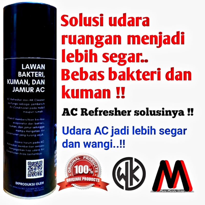 Pembersih AC Rumah / AC Refresher / Pembersih AC Mobil / Penyegar Udara / AC Cleaner 400ml