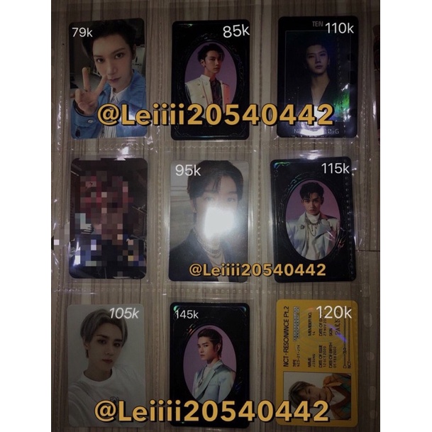 pc ten departure kun kihno yb lucas ten ac ten sungchan future id card jisung