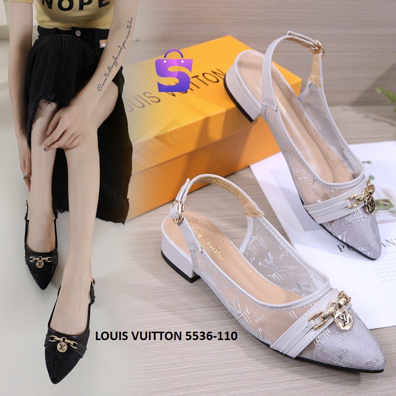 SEPATU WANITA HEELS PLATFORM SLINGBACK 5536-110