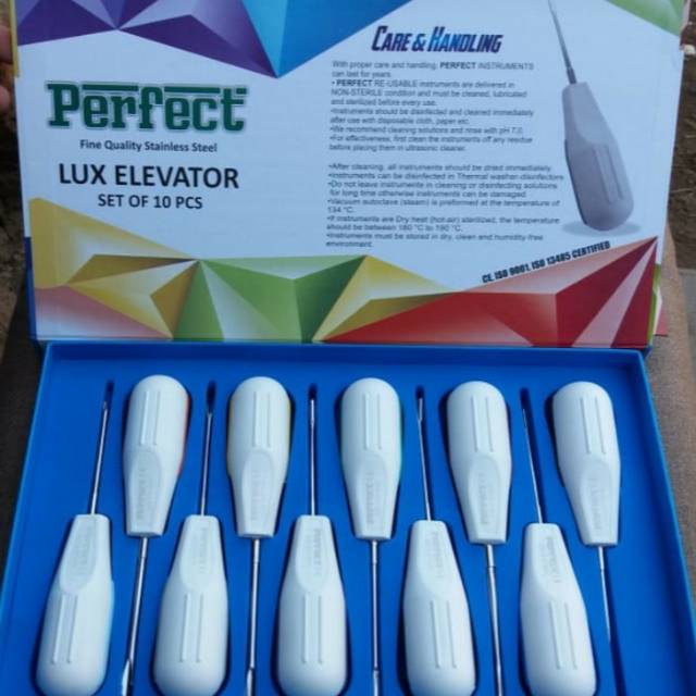 Dental Luxator Bein Root Elevator Merc perfect Sudah AKL Alat pencabut gigi