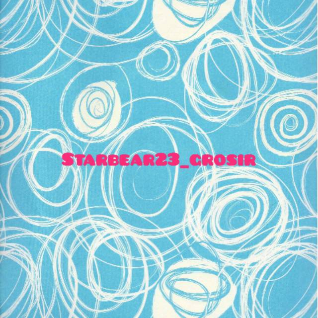 

Kertas kado doff Polkadot Biru Sansanwawa