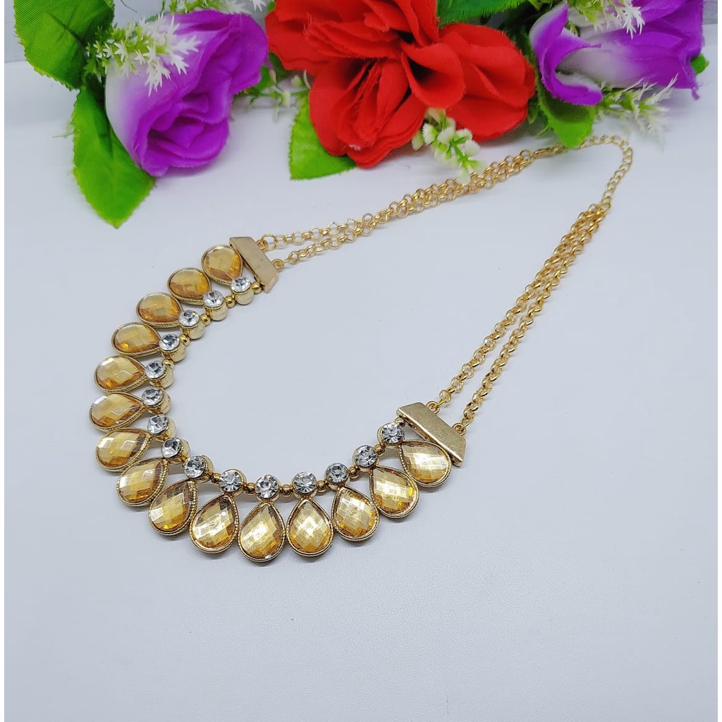 Aksesoris kalung fashion kalung elegan kalung hijab aksesoris cantik kalung daun elegan cantik h-j