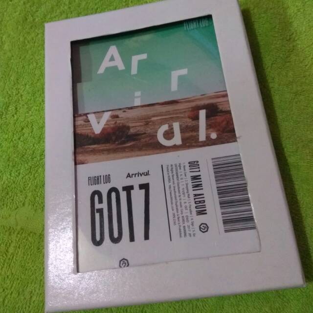 Got7 album flight log arrival