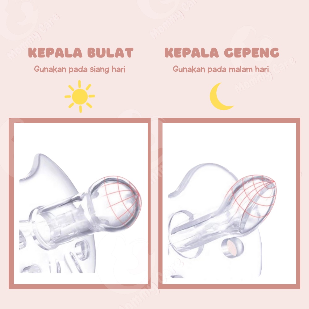 MOMMYCARE EMPENG BAYI DOT BAYI BULAT DATAR BABY PACIFIER SOOTHER  KOMPENG BAYI FOOD GRADE