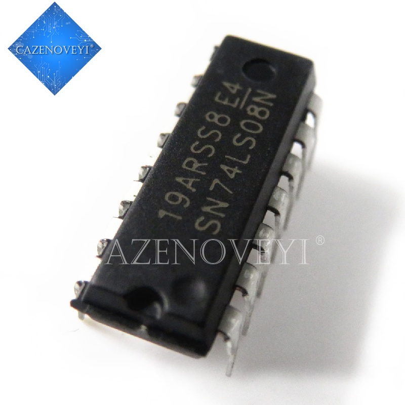 10pcs Ic Sn74Ls08N Sn74Ls08 74ls08n Hd74Ls08P 74ls08 Dip-14