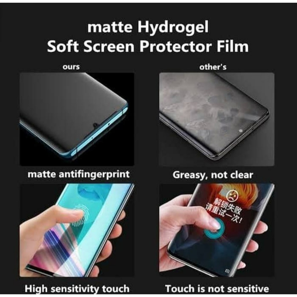 Hydrogel GLARE MATTE anti gores Iphone X XS MAX XR 11 12 13 14 PRO MAX 14 PLUS 12 13 mini 7+ 8+ 7 8 SE2 screen guard