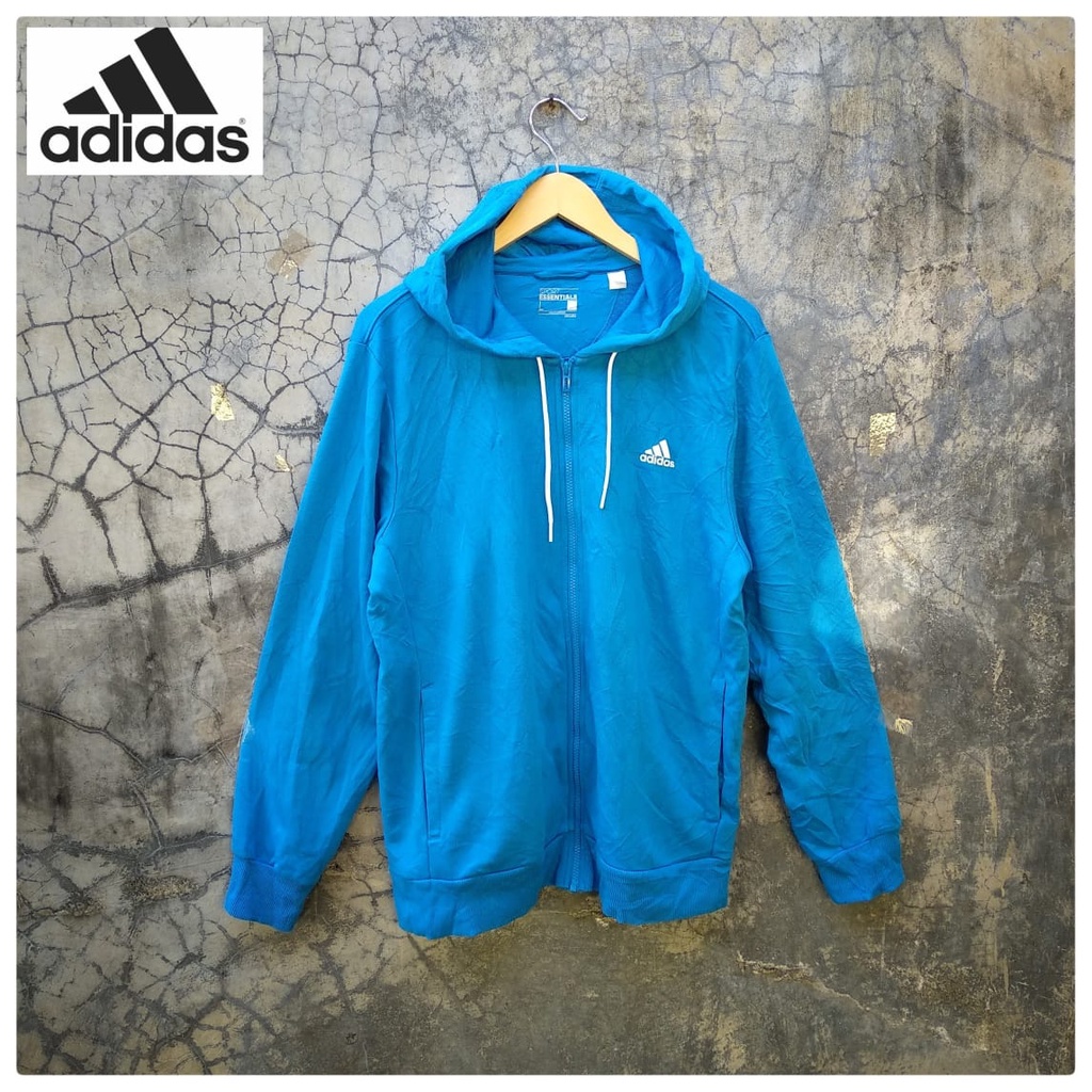 ADIDAS ESSENTIAL ZIPPER MODE / JAKET OLAHRAGA PRIA