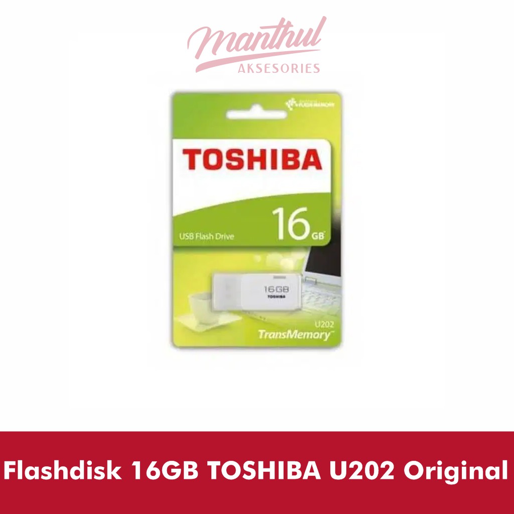 Flashdisk 16GB KIOXIA dulu TOSHIBA U202 Original