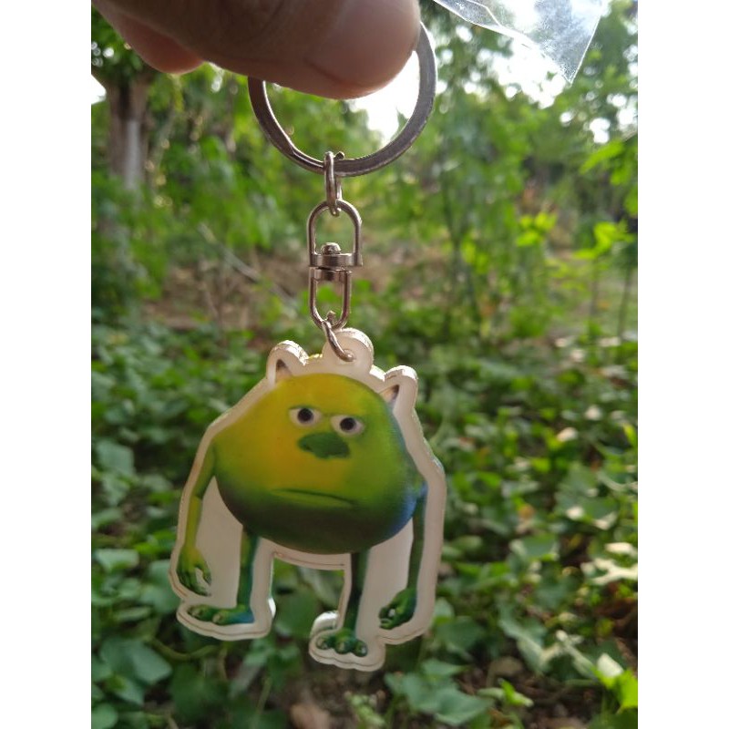 gantungan kunci mike wazowski meme, muhamad ibnu