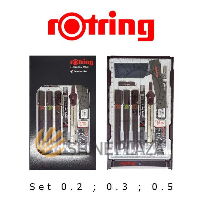 

Rapido Rotring Set 0.2 0.3 0.5