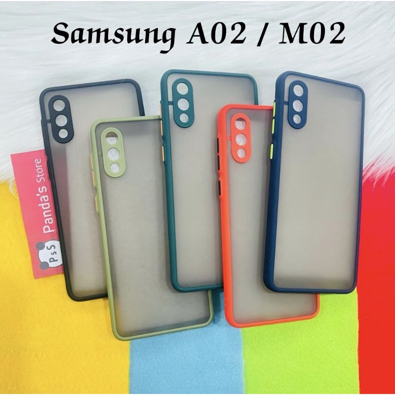 Case Samsung A02, M02 My choice Original + Ring Kamera / Pelindung Kamera (PsS)