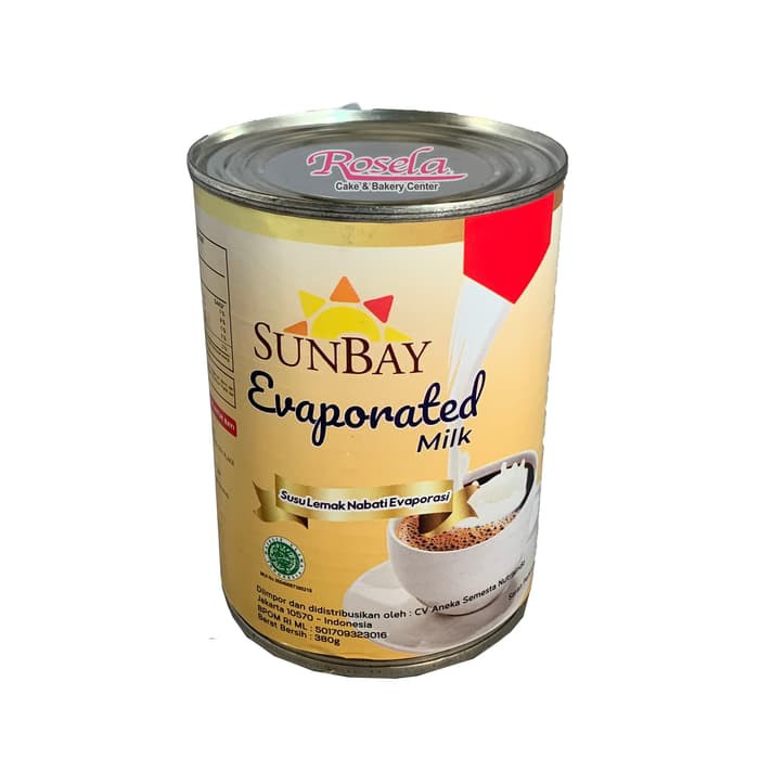 

Sunbay Evaporated Milk 380 gram - Sunbay Susu Lemak Nabati Evaporasi