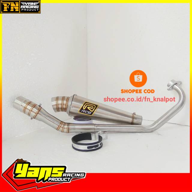 Knalpot Jupiter MX Satria FU Sonic Vixion DLL Corong RCB full system