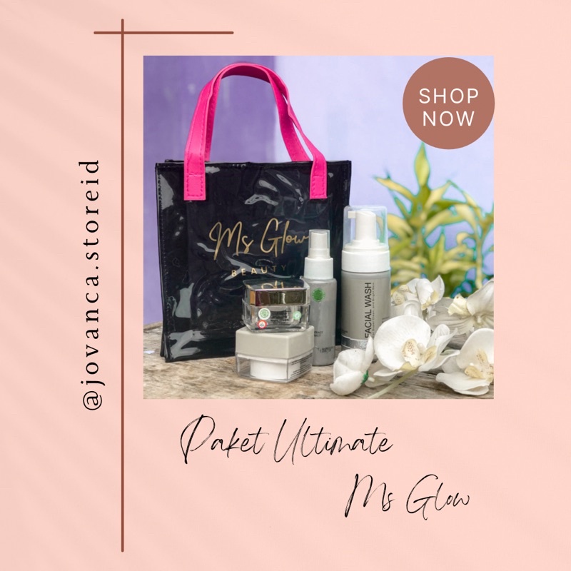 PAKET ULTIMATE SERIES MS GLOW ANTI AGING KERUTAN