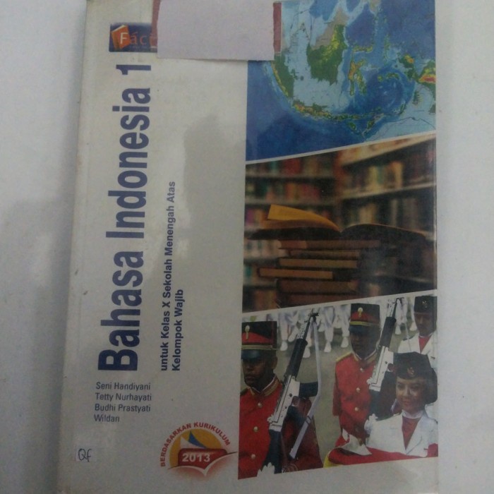 BUKU PAKET BAHASA INDONESIA 1 UNTUK SMA KELAS 10