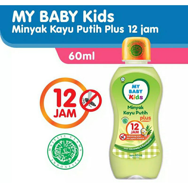 My Baby Kids Minyak Kayu Putih 60 ml/90 ml/150 ml