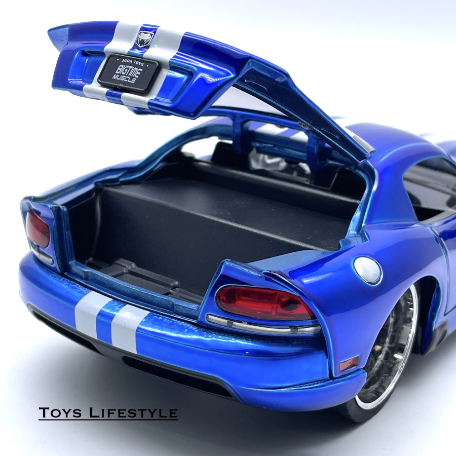 Mobil Jada Diecast 2008 Dodge Viper SRT 10 Skala 1:24