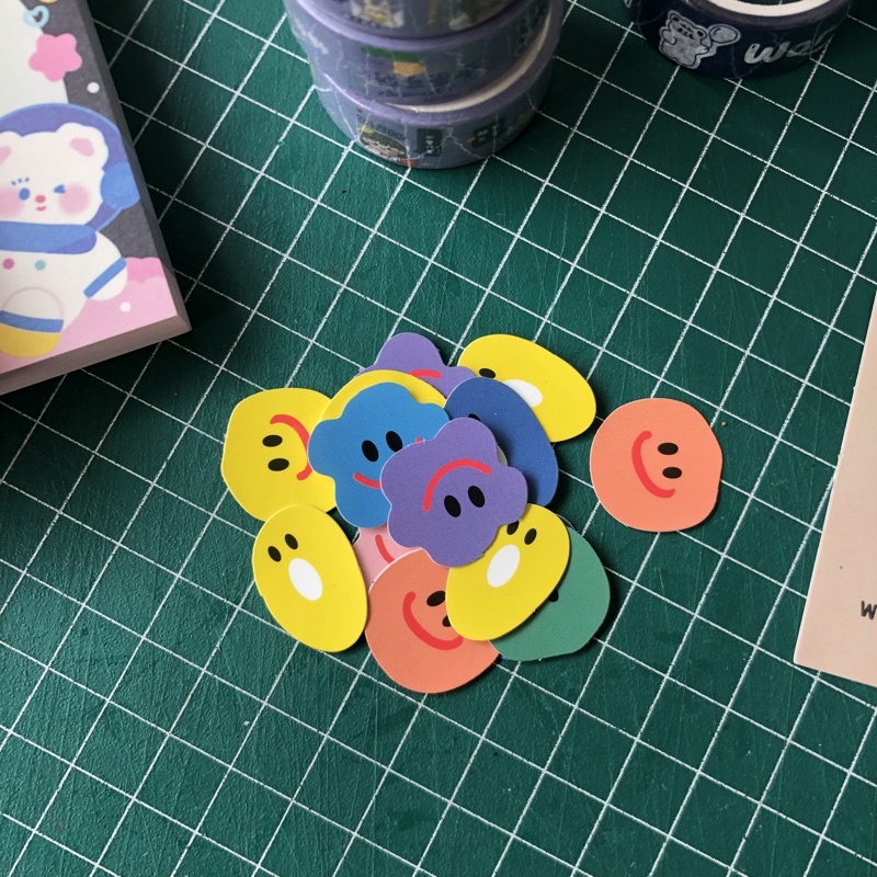 

SMILEY STICKER PER 10 PCS