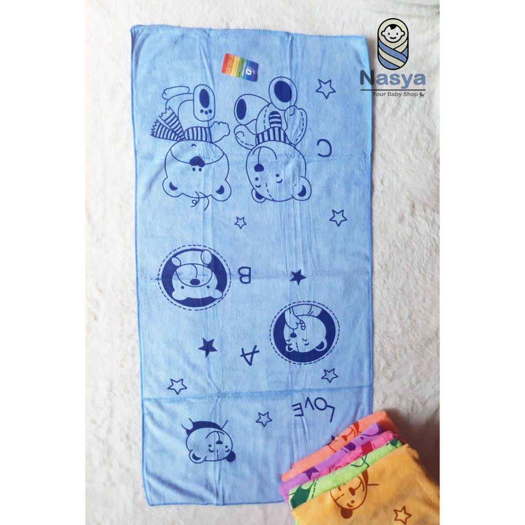 [B-010] Handuk bayi microfiber (50 x 100 cm)