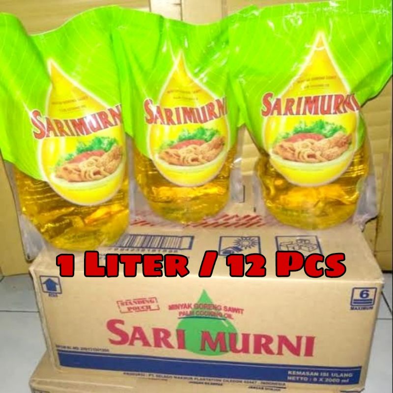 

Minyak Goreng Sari Murni 1L EXP:2026 (1Liter/12Pcs)