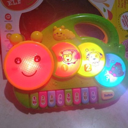 Mainan piano/Piano Baby Piano Bayi Piano siput