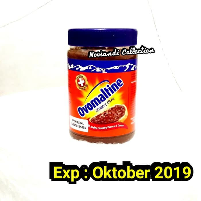 

BPOM Ovomaltine 680 / 680gr / 680gram / Ovomaltine Crunchy 680gram
