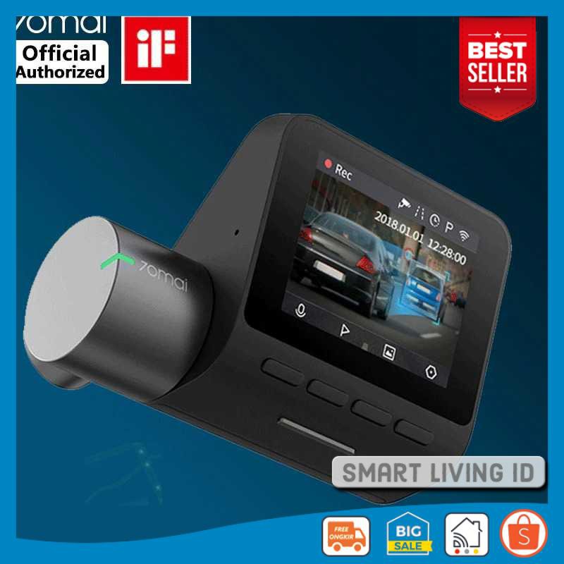 70mai Midrive D02 Kamera Dashboard Mobil 1944P - Hitam